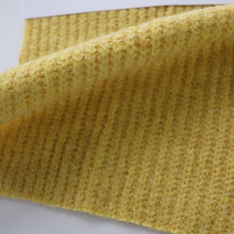 China Yarn for Polo T-shirt (Sweater),Crew Neck Pullover (Sweater),Half-Zipper Cardigan (Sweater) Mossy Yarn Fancy Yarn Acrylic Nylon Recycled Acrylic Spandex Misted Yellow color buy from China wholesaler bulk order at wholesale price free worldwide shipping Alibaba