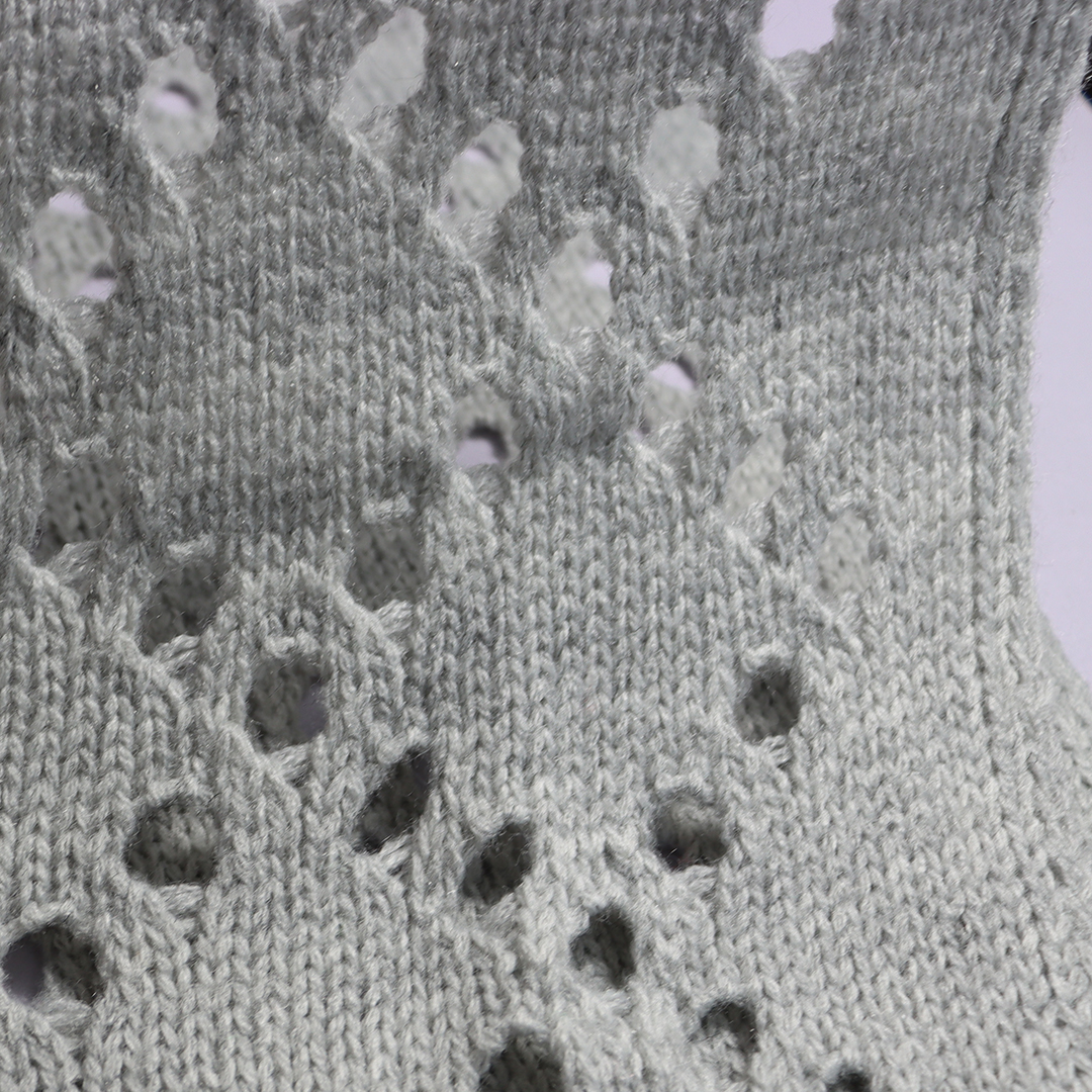 China Yarn for Polo T-shirt (Sweater),Crew Neck Pullover (Sweater),Half-Zipper Cardigan (Sweater) Ring Spun Regular Yarn Acrylic Polyester Grey Melange color buy from China wholesaler bulk order at wholesale price free worldwide shipping Alibaba