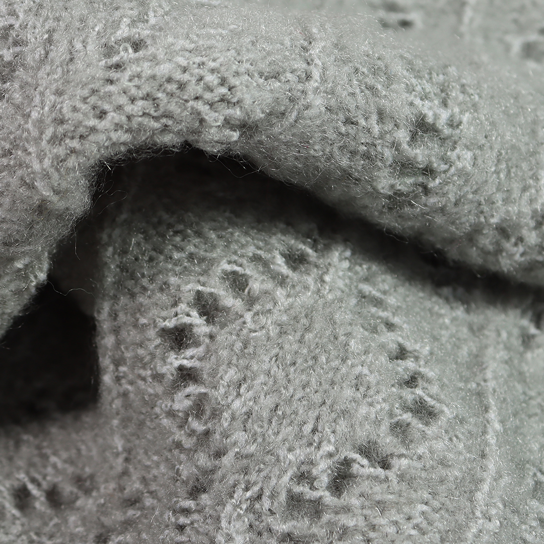 China Yarn for Open Cardigan (Sweater),Hoodie  (Sweater),Round Neck Pullover (Sweater) Mossy Yarn Fancy Yarn Acrylic Polyester Spandex Grey color buy from China wholesaler bulk order at wholesale price free worldwide shipping Alibaba