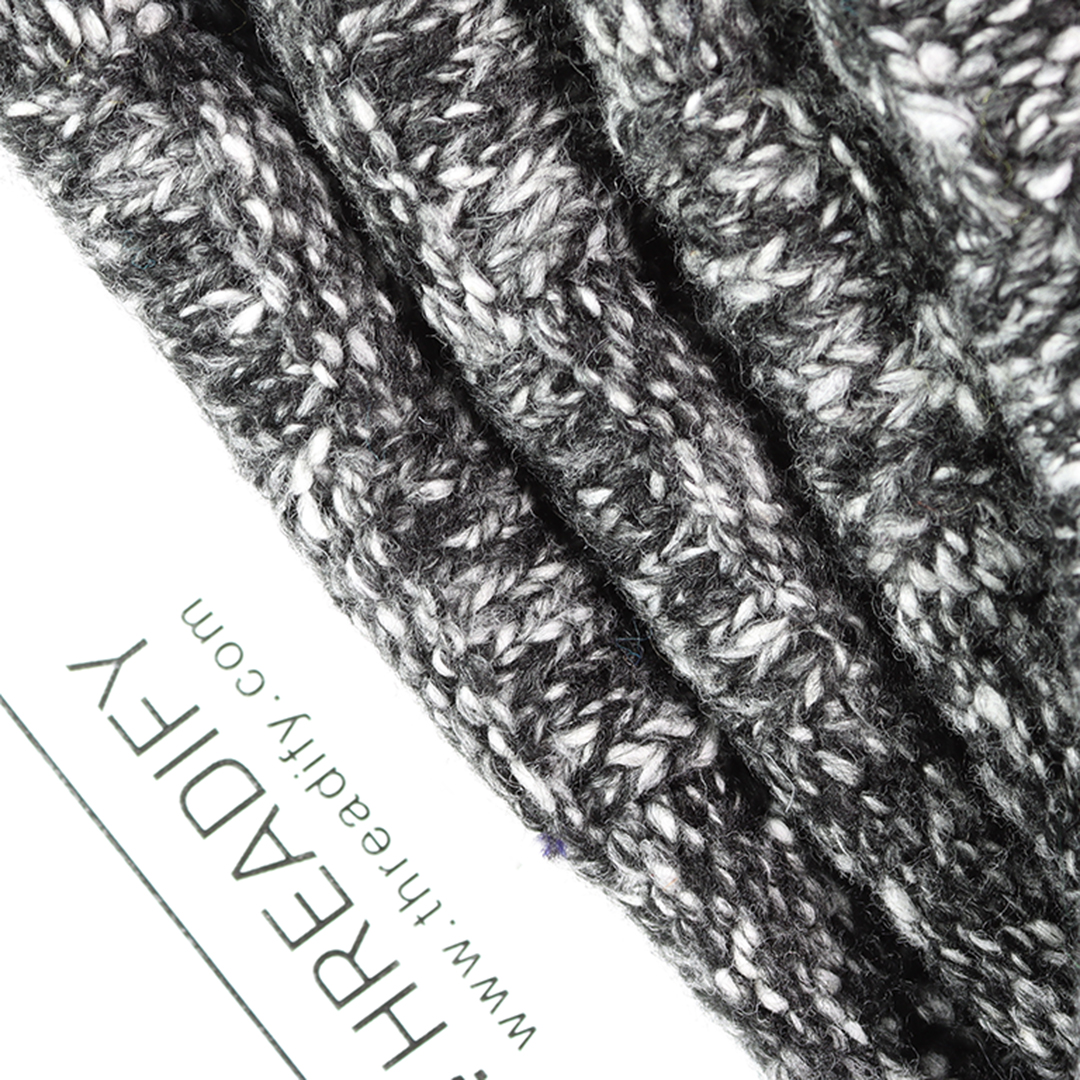 China Yarn for Polo T-shirt (Sweater),Crew Neck Pullover (Sweater),Half-Zipper Cardigan (Sweater) Mossy Yarn Fancy Yarn Acrylic BCI Cotton Polyester Black And White color buy from China wholesaler bulk order at wholesale price free worldwide shipping Alibaba