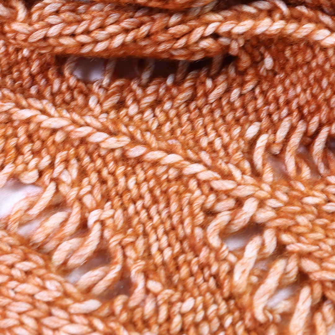 China Yarn for Knitted Jacket (Sweater),Hoodie  (Sweater),Half-Zipper Cardigan (Sweater) Air Spun Yarn Fancy Yarn Recycled Polyester Polyester Orange color buy from China wholesaler bulk order at wholesale price free worldwide shipping Alibaba