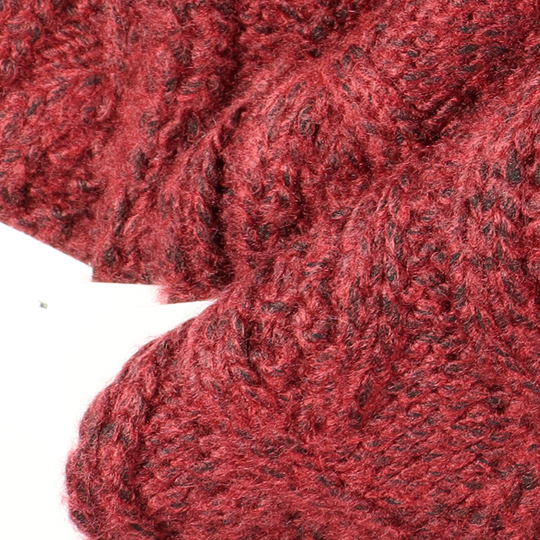 China Yarn for Knitted Jacket (Sweater),Hoodie  (Sweater),Half-Zipper Cardigan (Sweater) Air Spun Yarn Fancy Yarn Recycled Polyester Viscose Nylon Dark Red color buy from China wholesaler bulk order at wholesale price free worldwide shipping Alibaba