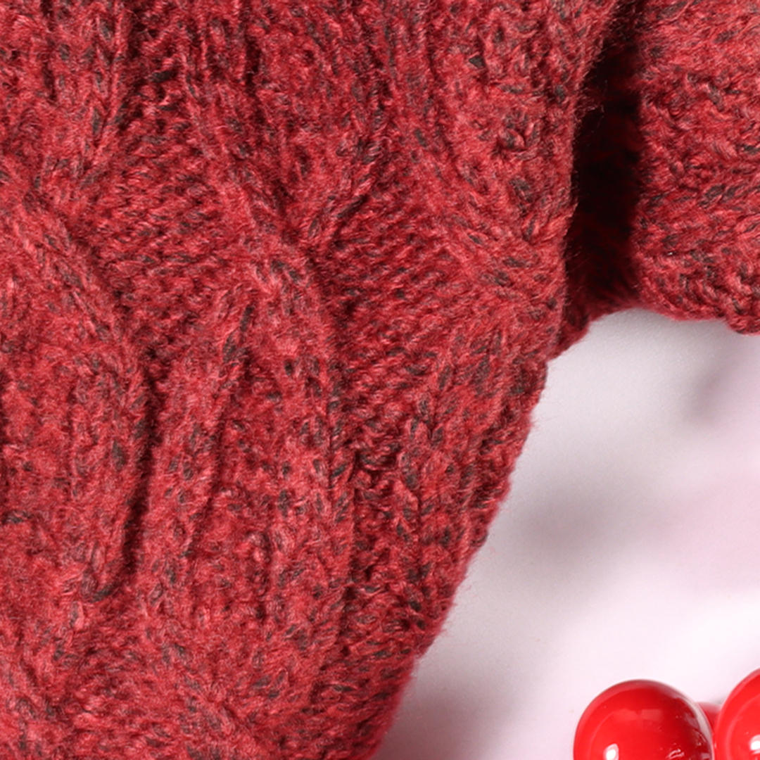 China Yarn for Knitted Jacket (Sweater),Hoodie  (Sweater),Half-Zipper Cardigan (Sweater) Air Spun Yarn Fancy Yarn Recycled Polyester Viscose Nylon Dark Red color buy from China wholesaler bulk order at wholesale price free worldwide shipping Alibaba