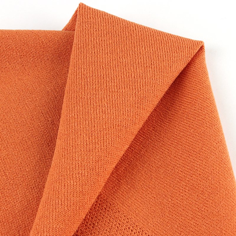 China Yarn for Crop Top Pullover (Sweater),Dresses (Cardigan Open) (Sweater) Semi-Worsted Spun Regular Yarn Viscose Polyester Orange color buy from China wholesaler bulk order at wholesale price free worldwide shipping Alibaba