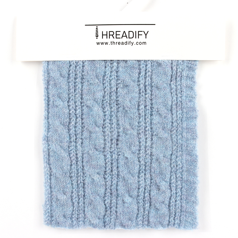 China Yarn for Open Cardigan (Sweater),Hoodie  (Sweater),Round Neck Pullover (Sweater) Mossy Yarn Fancy Yarn Recycled Polyester RWS Wool Spandex Blue color buy from China wholesaler bulk order at wholesale price free worldwide shipping Alibaba