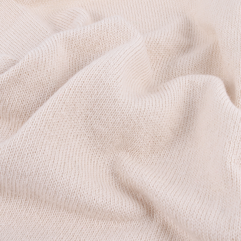 China Yarn for Open Cardigan (Sweater),Round Neck Pullover (Sweater),Hoodie  (Sweater) Ring Spun Regular Yarn Cotton Recycled Polyester Beige color buy from China wholesaler bulk order at wholesale price free worldwide shipping Alibaba