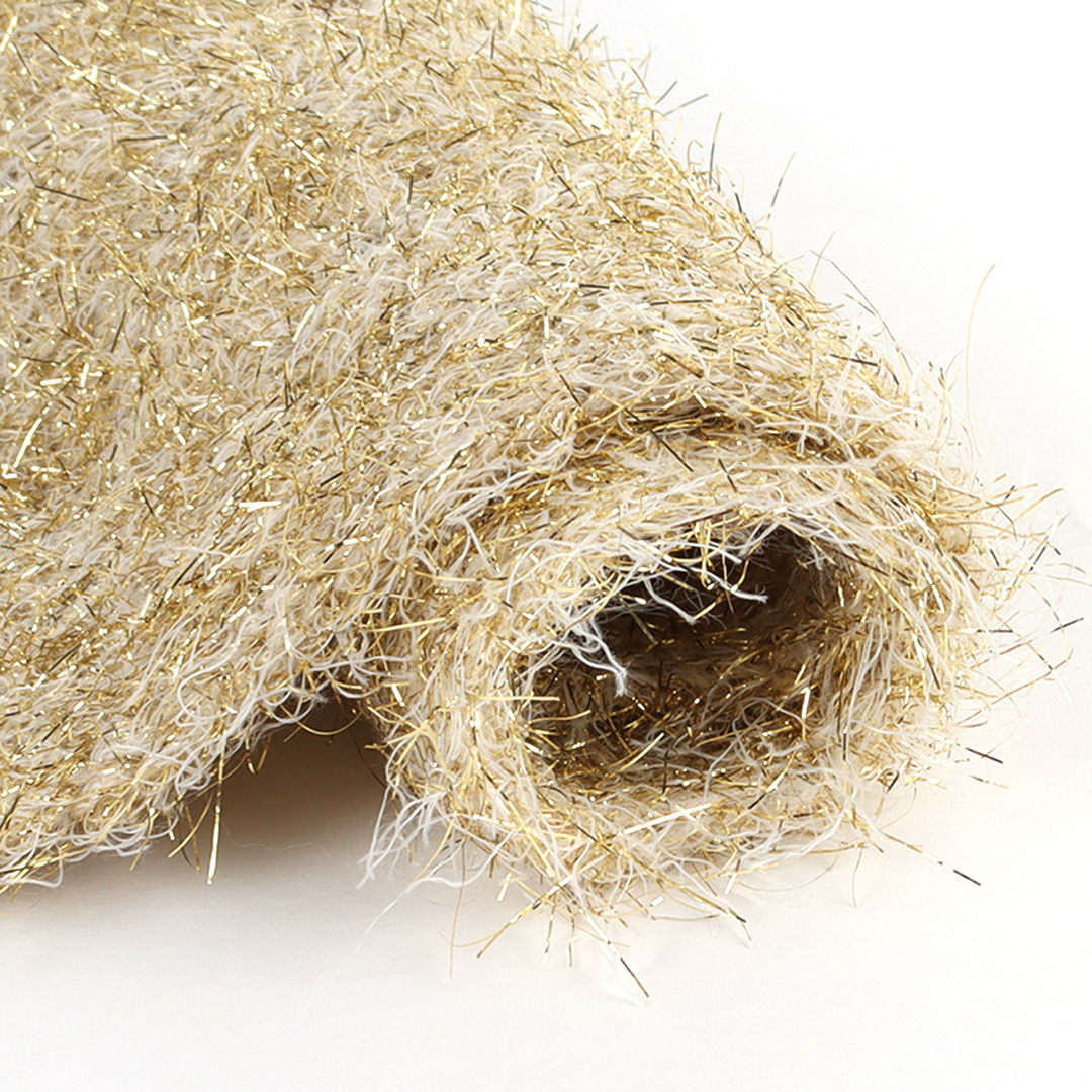 China Yarn for Ladies Vest (Sweater),Crop Top Pullover (Sweater),Dresses (Cardigan Button) (Sweater) Feather Yarn Fancy Yarn Polyester Recycled Polyester Golden Color color buy from China wholesaler bulk order at wholesale price free worldwide shipping Alibaba