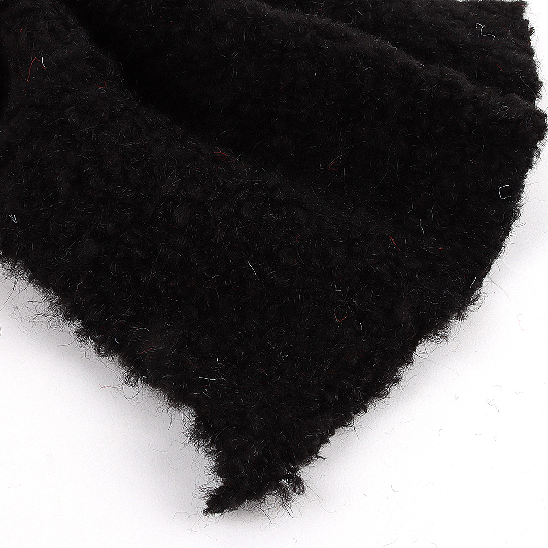 China Yarn for Half-Zipper Cardigan (Sweater),Knitted Jacket (Sweater),Knitted Trousers (Sweater) Boucle Yarn Fancy Yarn Recycled Polyester Acrylic Polyester Wool Spandex Black color buy from China wholesaler bulk order at wholesale price free worldwide shipping Alibaba