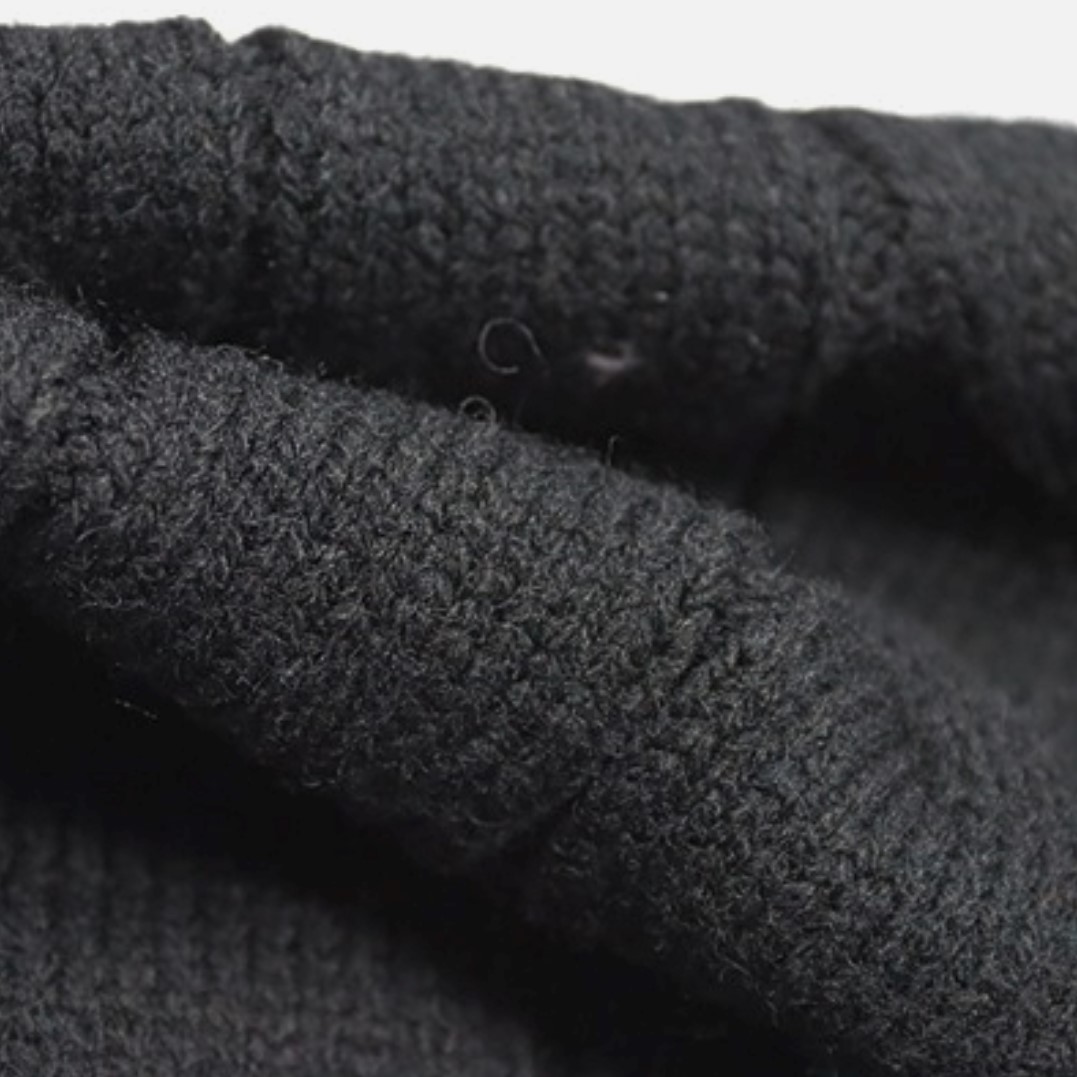 China Yarn for Shirt Long Sleeve Button (Sweater),Crew Neck Pullover (Sweater),Polo T-shirt (Sweater) Core Spun Yarn Regular Yarn Recycled Polyester Acrylic Polyester Wool Black color buy from China wholesaler bulk order at wholesale price free worldwide shipping Alibaba