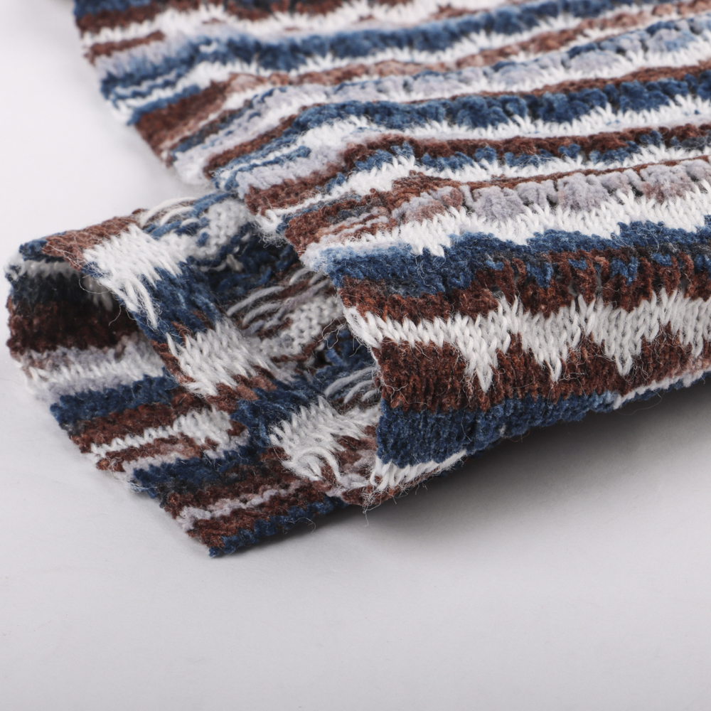 China Yarn for Crop Top Pullover (Sweater),Dresses (Cardigan Open) (Sweater) Chenille Yarn Fancy Yarn Polyester Space Dye color buy from China wholesaler bulk order at wholesale price free worldwide shipping Alibaba