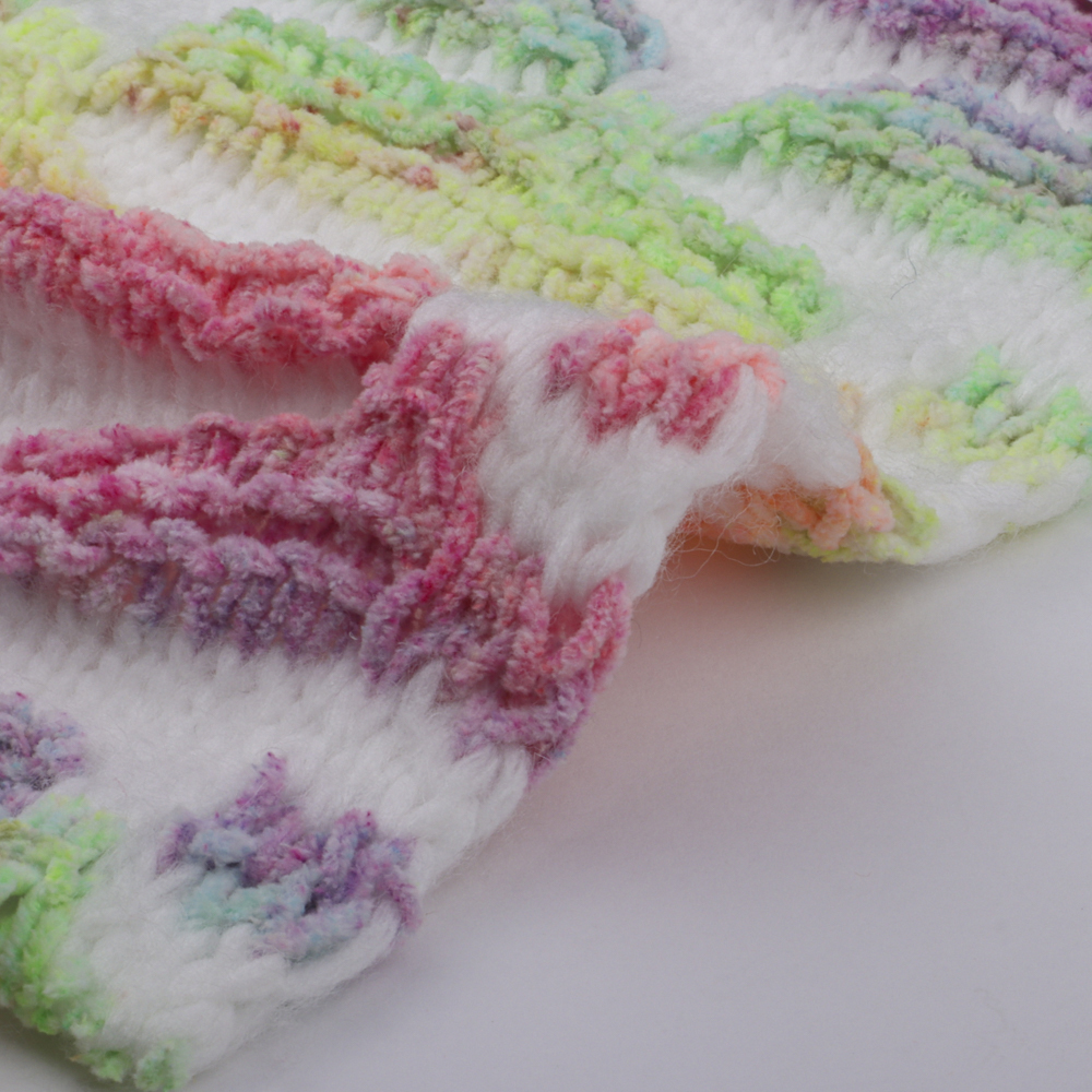 China Yarn for Crop Top Pullover (Sweater),Dresses (Cardigan Open) (Sweater) Chenille Yarn Fancy Yarn Polyester Spray Dyeing color buy from China wholesaler bulk order at wholesale price free worldwide shipping Alibaba