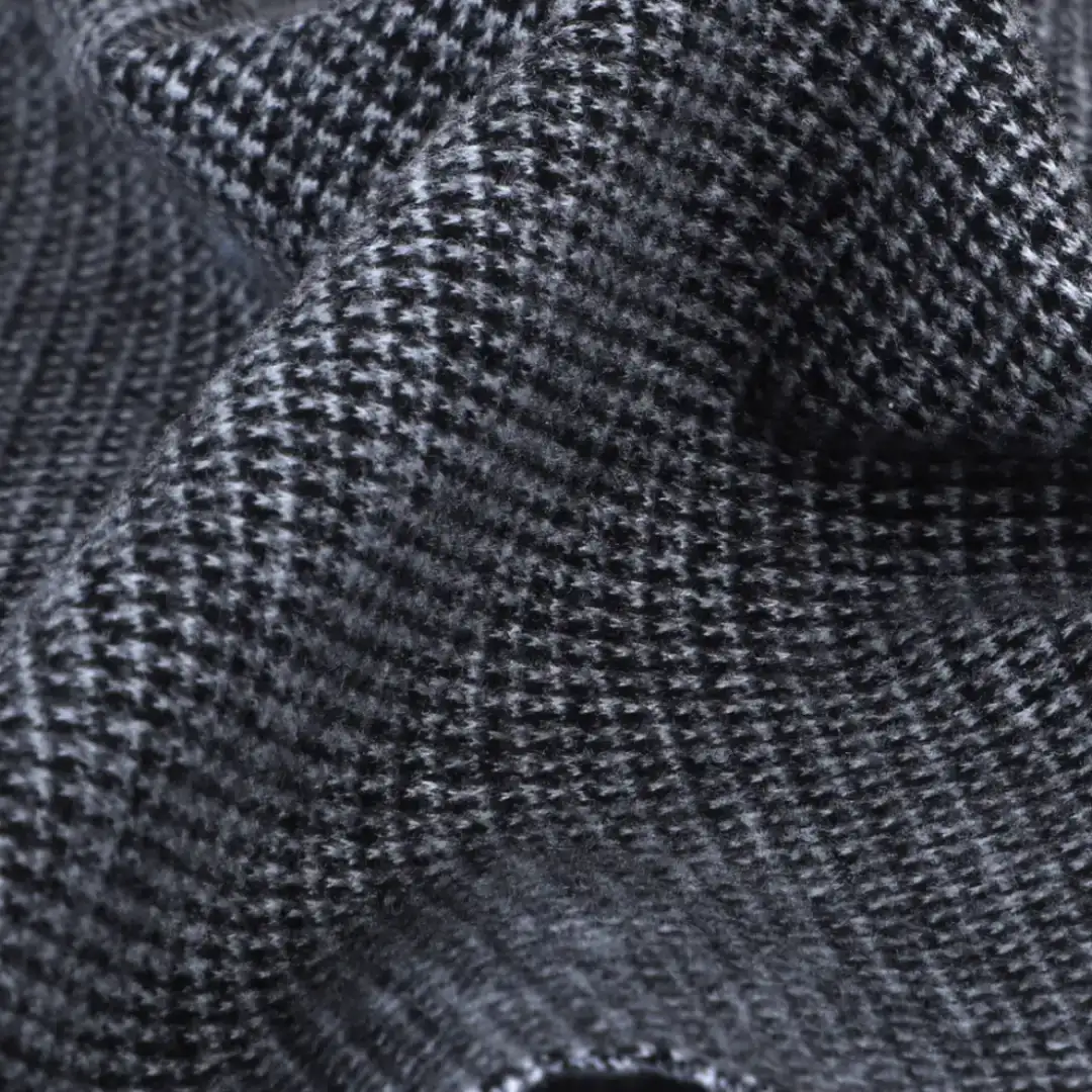 China Fabric for Blazer,Suit,Skirt Polyester Jacquard Synthetic Woven Fabric Polyester Rayon Spandex Black color buy from China wholesaler bulk order at wholesale price free worldwide shipping Alibaba