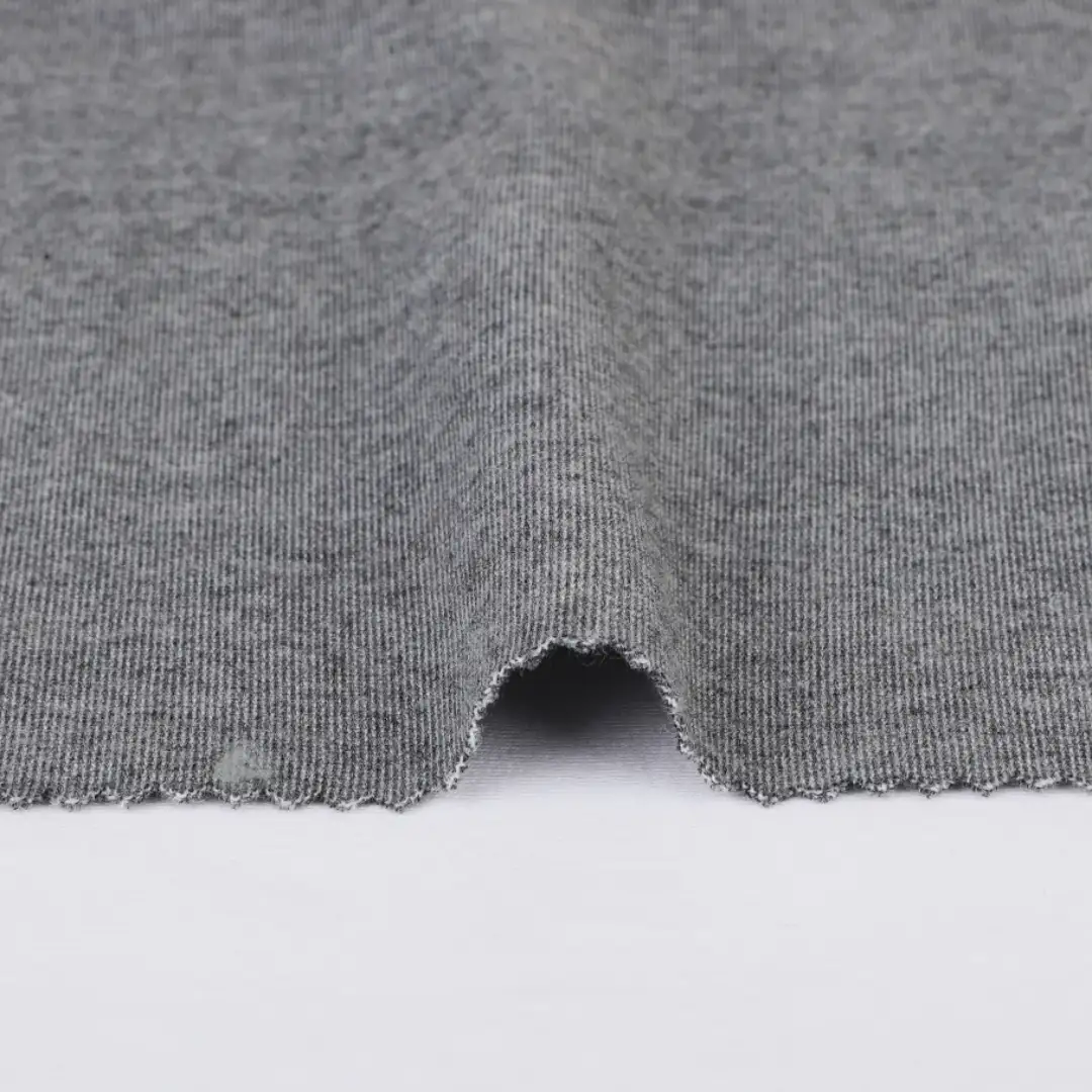 China Fabric for Loungewear,Sweatshirt,Hoodie Hacci Knit Fabric Polyester Rayon Grey color buy from China wholesaler bulk order at wholesale price free worldwide shipping Alibaba
