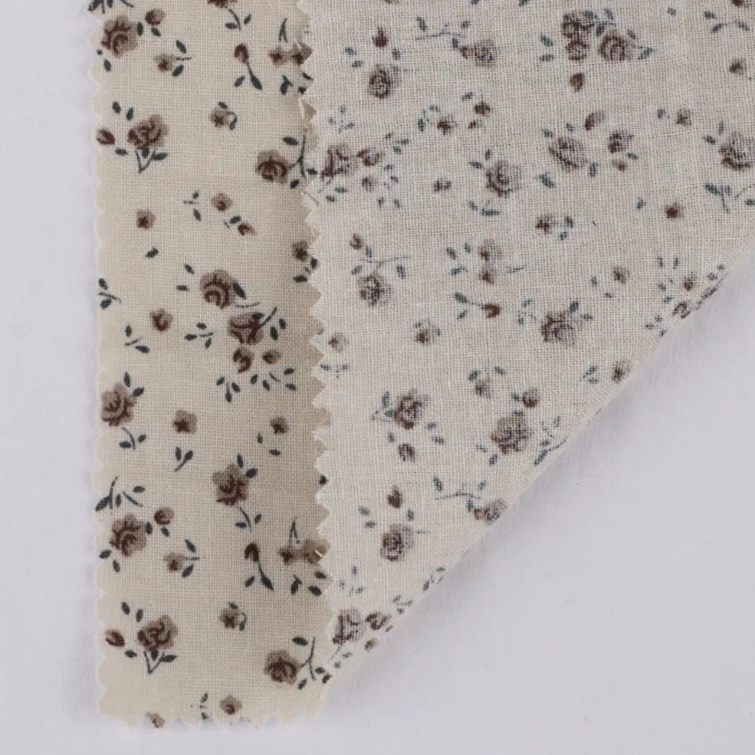 China Fabric for Blouse,Skirt,Crop Top Cotton Poplin Natural Woven Fabric Cotton AOP color buy from China wholesaler bulk order at wholesale price free worldwide shipping Alibaba