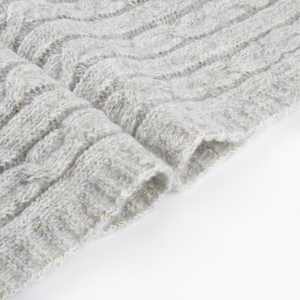 China Yarn for Dresses (Cardigan Open) (Sweater),Crop Top Pullover (Sweater) Mossy Yarn Fancy Yarn Recycled Polyester Metallic fiber grey color buy from China wholesaler bulk order at wholesale price free worldwide shipping Alibaba