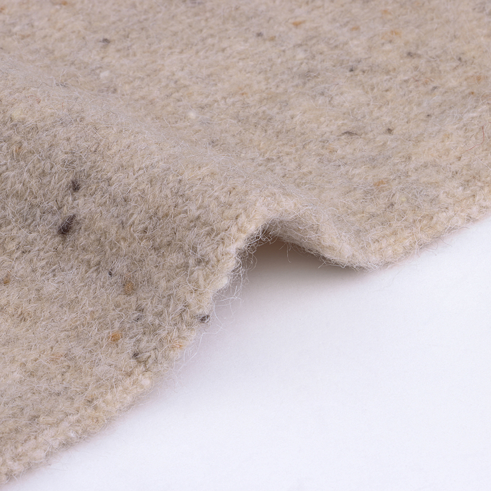 China Yarn for Ladies Vest (Sweater),Crop Top Pullover (Sweater),Dresses (Cardigan Button) (Sweater) Mossy Yarn Fancy Yarn Polyester Acrylic Wool Spandex Oatmeal  nep color buy from China wholesaler bulk order at wholesale price free worldwide shipping Alibaba