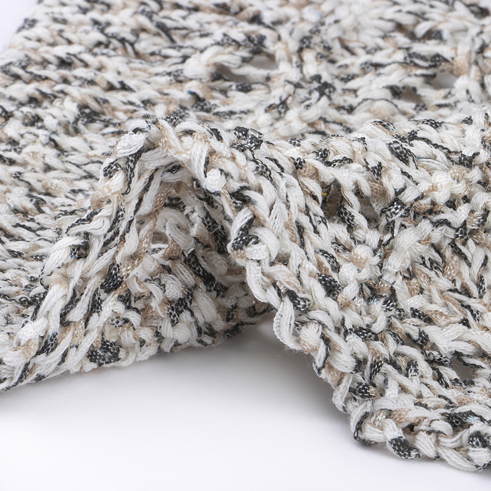 China Yarn for Ladies Vest (Sweater),Crop Top Pullover (Sweater),Dresses (Cardigan Button) (Sweater) Flat Tape Yarn Fancy Yarn Cotton Polyester space dye color buy from China wholesaler bulk order at wholesale price free worldwide shipping Alibaba