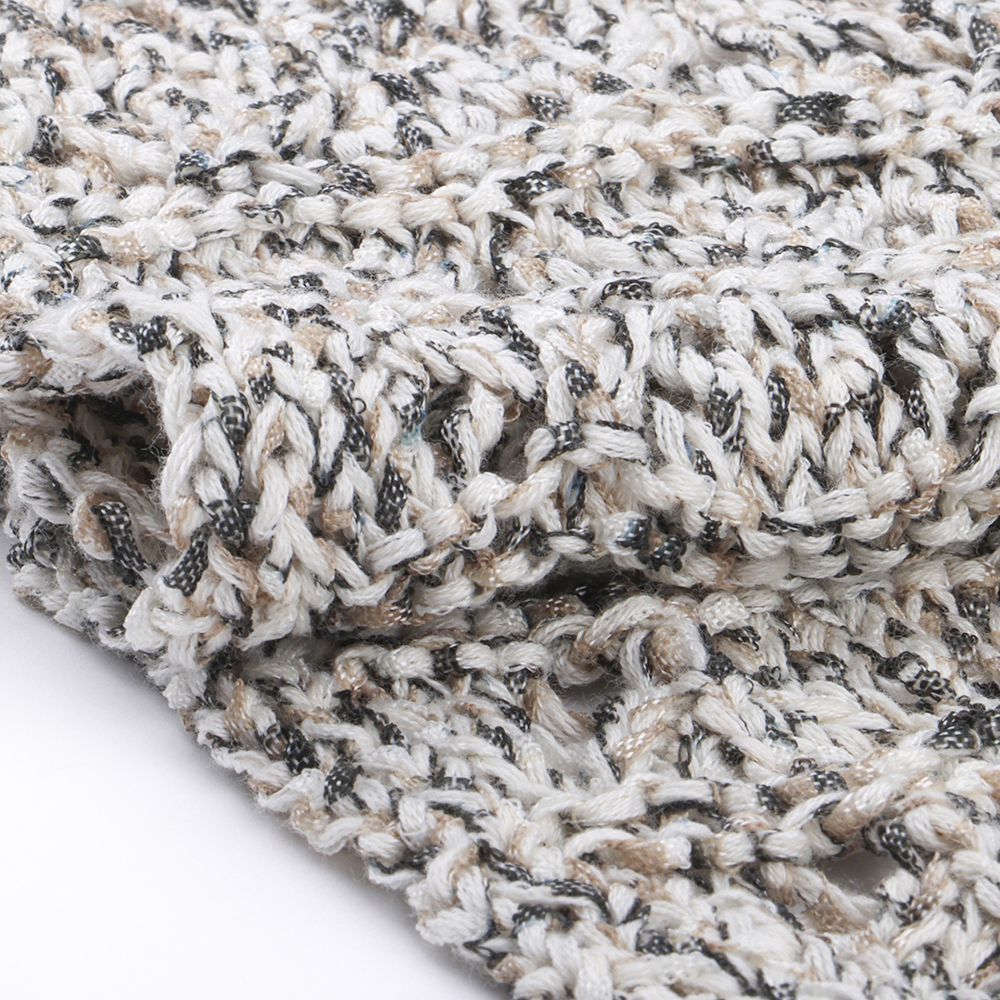 China Yarn for Ladies Vest (Sweater),Crop Top Pullover (Sweater),Dresses (Cardigan Button) (Sweater) Flat Tape Yarn Fancy Yarn Cotton Polyester space dye color buy from China wholesaler bulk order at wholesale price free worldwide shipping Alibaba