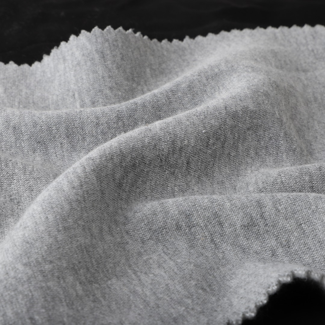 China Fabric for Hoodie,Sweatshirt,Jacket Fleece Knit Fabric Cotton Polyester Grey color buy from China wholesaler bulk order at wholesale price free worldwide shipping Alibaba