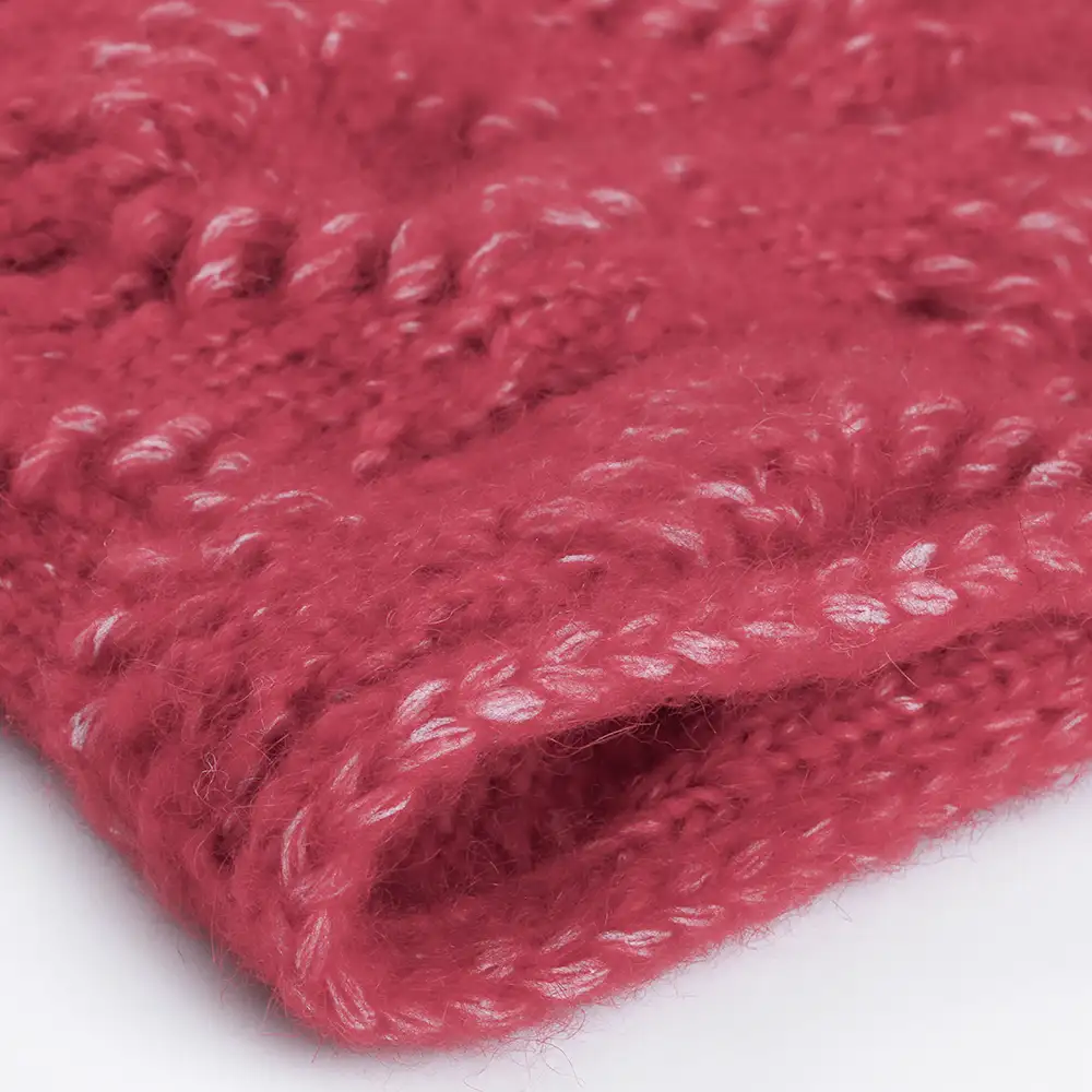 China Yarn for Dresses (Cardigan Open) (Sweater),Crop Top Pullover (Sweater) Air Spun Yarn Fancy Yarn Recycled Polyester Polyester Acrylic Red color buy from China wholesaler bulk order at wholesale price free worldwide shipping Alibaba