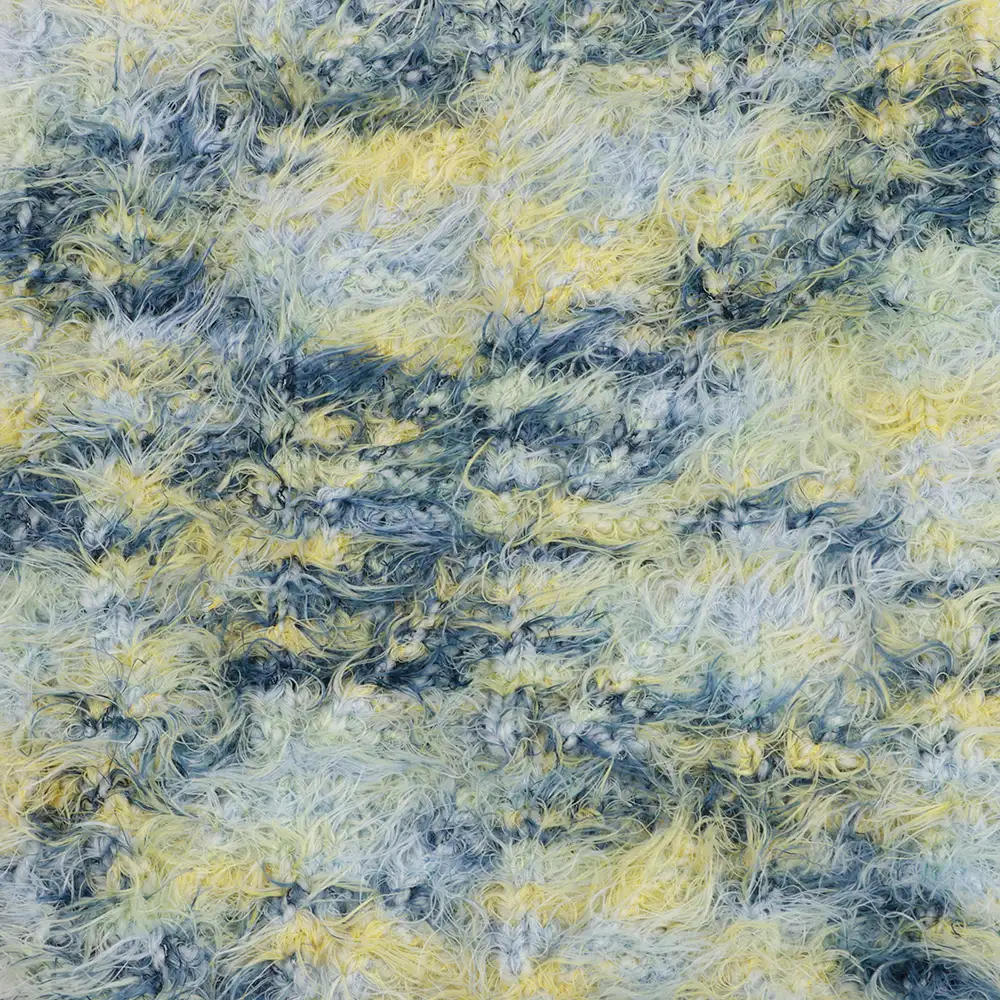 China Yarn for Dresses (Cardigan Open) (Sweater),Crop Top Pullover (Sweater) Feather Yarn Fancy Yarn Nylon Polyester colour mixture color buy from China wholesaler bulk order at wholesale price free worldwide shipping Alibaba