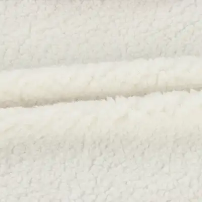 China Fabric for Overcoat,Bomber Jacket,Trench Coat Sherpa Knit Fabric Polyester White color buy from China wholesaler bulk order at wholesale price free worldwide shipping Alibaba