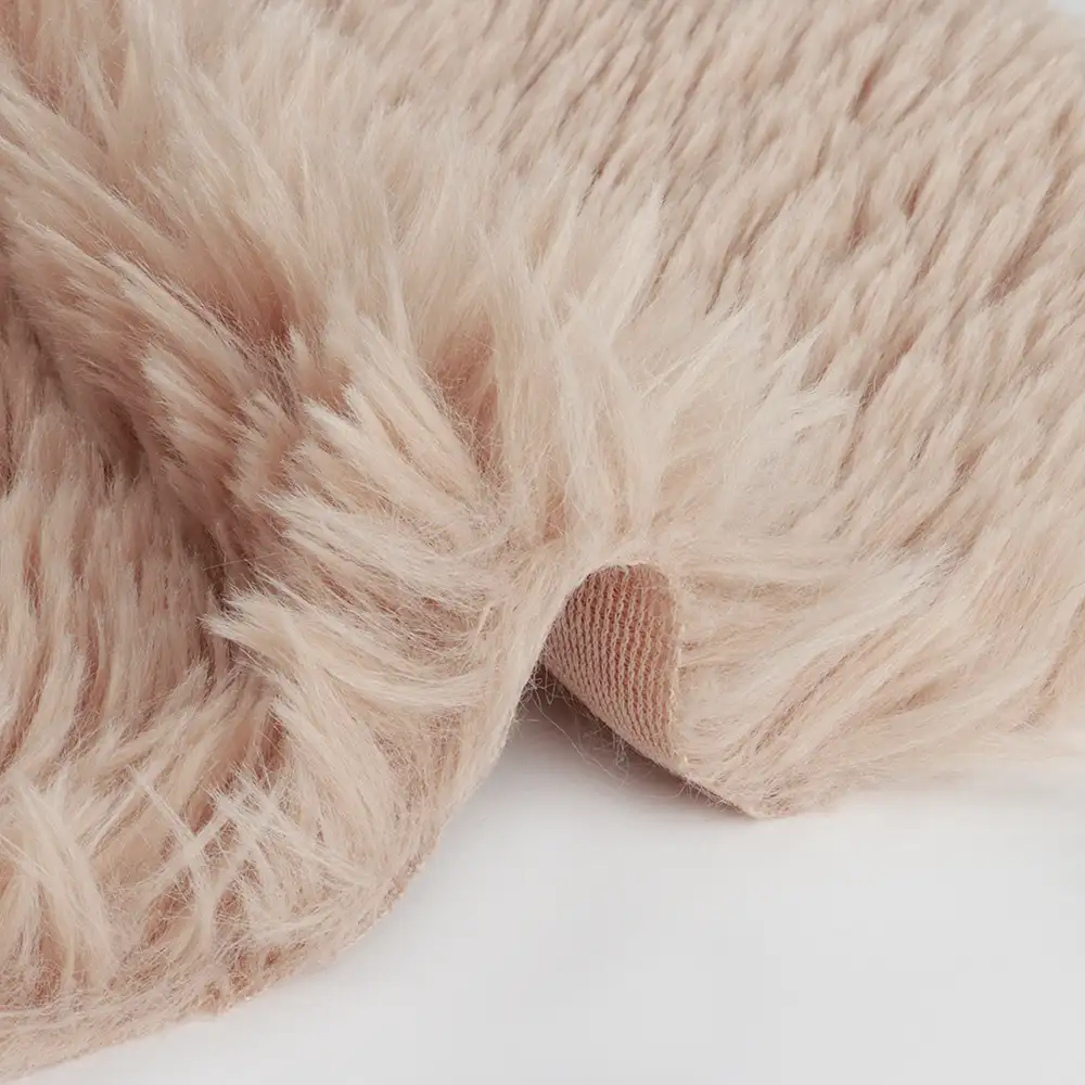 China Fabric for Overcoat,Bomber Jacket,Trench Coat Sherpa Knit Fabric Polyester Brown color buy from China wholesaler bulk order at wholesale price free worldwide shipping Alibaba