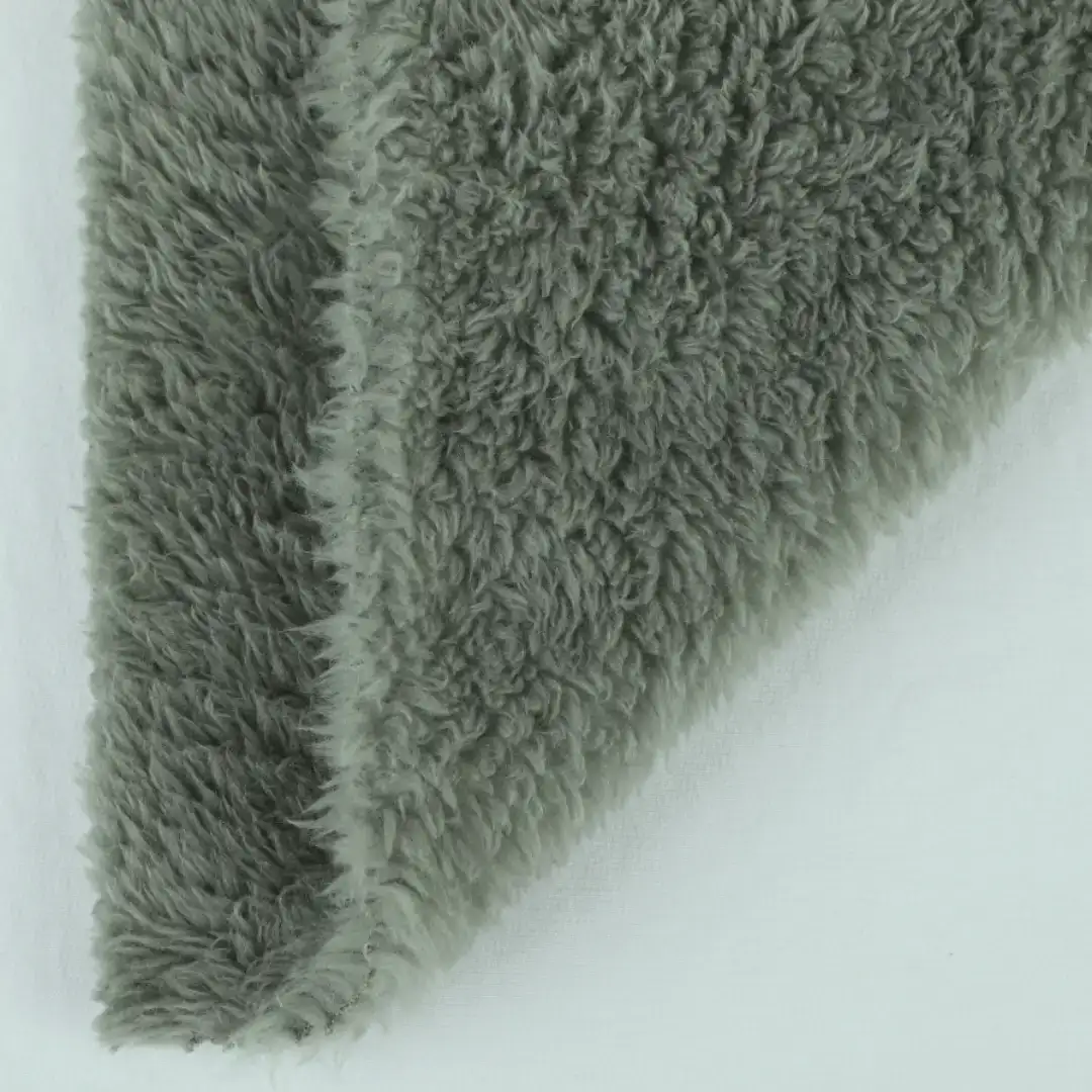 China Fabric for Loungewear,Pajamas,Hoodie Coral Fleece Knit Fabric Polyester Green color buy from China wholesaler bulk order at wholesale price free worldwide shipping Alibaba