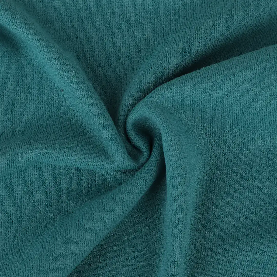 China Fabric for Hoodie,Jackets,Sweatshirt Polar Fleece Knit Fabric Polyester Green color buy from China wholesaler bulk order at wholesale price free worldwide shipping Alibaba