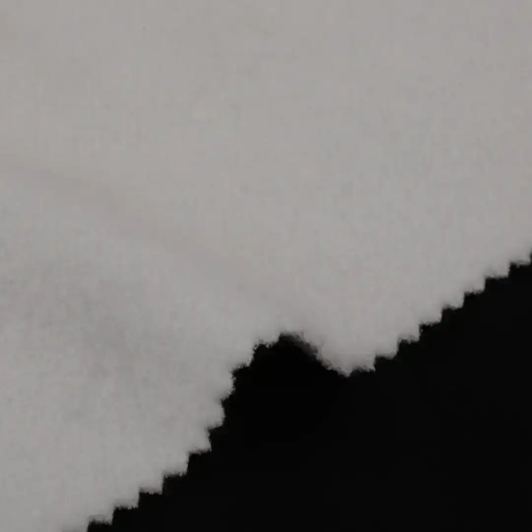 China Fabric for Hoodie,Sweatshirt,Jacket Fleece Knit Fabric Cotton Polyester White color buy from China wholesaler bulk order at wholesale price free worldwide shipping Alibaba