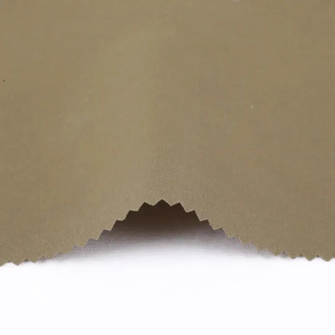 China Fabric for Blazer,Suit,Jacket Polyester Twill Lining Fabric Synthetic Woven Fabric Polyester Khaki color buy from China wholesaler bulk order at wholesale price free worldwide shipping Alibaba