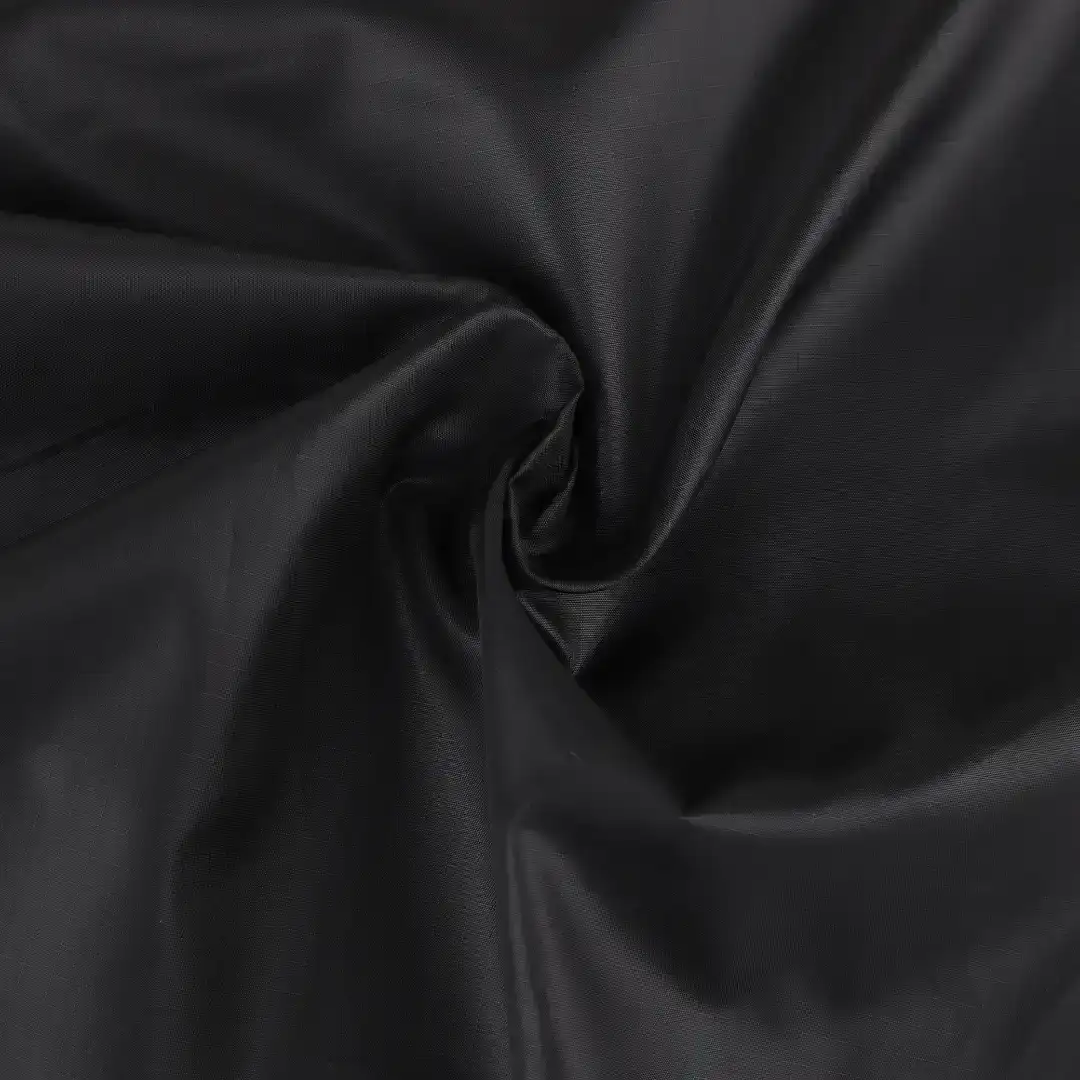China Fabric for Bomber Jacket,Trench Coat,Jacket Polyester Taffeta Synthetic Woven Fabric Polyester Black color buy from China wholesaler bulk order at wholesale price free worldwide shipping Alibaba