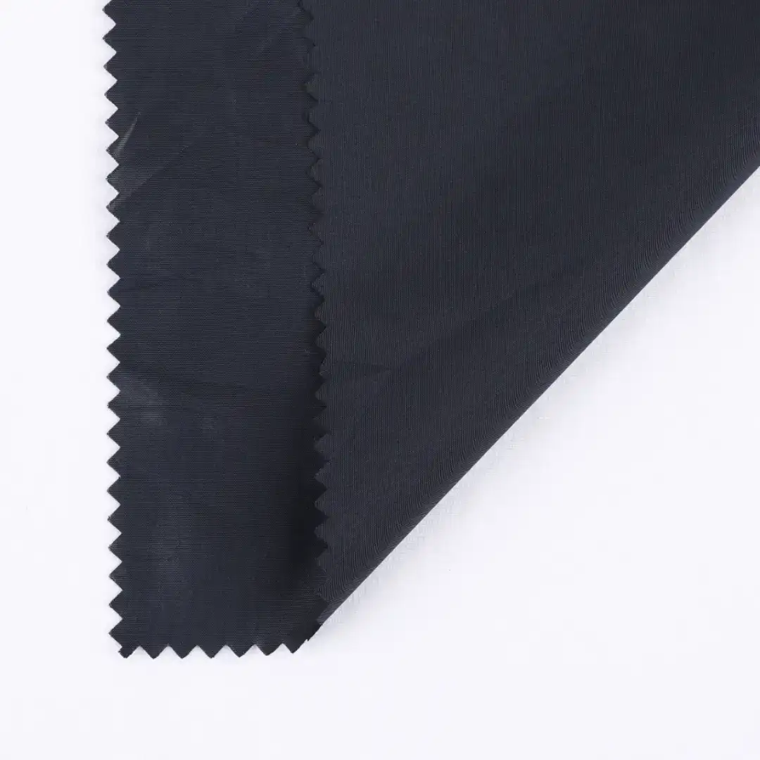 China Fabric for Pajamas,Loungewear,Blouse Polyester Pongee Synthetic Woven Fabric Polyester Black color buy from China wholesaler bulk order at wholesale price free worldwide shipping Alibaba