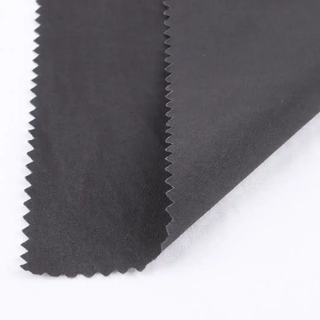 China Fabric for Blouse,Skirt,Crop Top Cotton Poplin Natural Woven Fabric Cotton Balck color buy from China wholesaler bulk order at wholesale price free worldwide shipping Alibaba