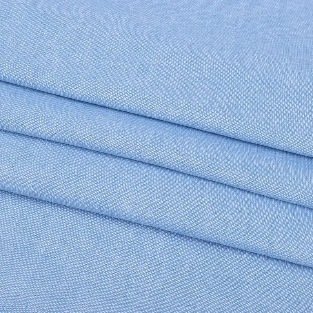 Bangladesh Fabric for Shirt,Crop Top,Skirt Cotton Canvas Natural Woven Fabric BCI Cotton Blue color buy from Bangladesh wholesaler bulk order at wholesale price free worldwide shipping Alibaba