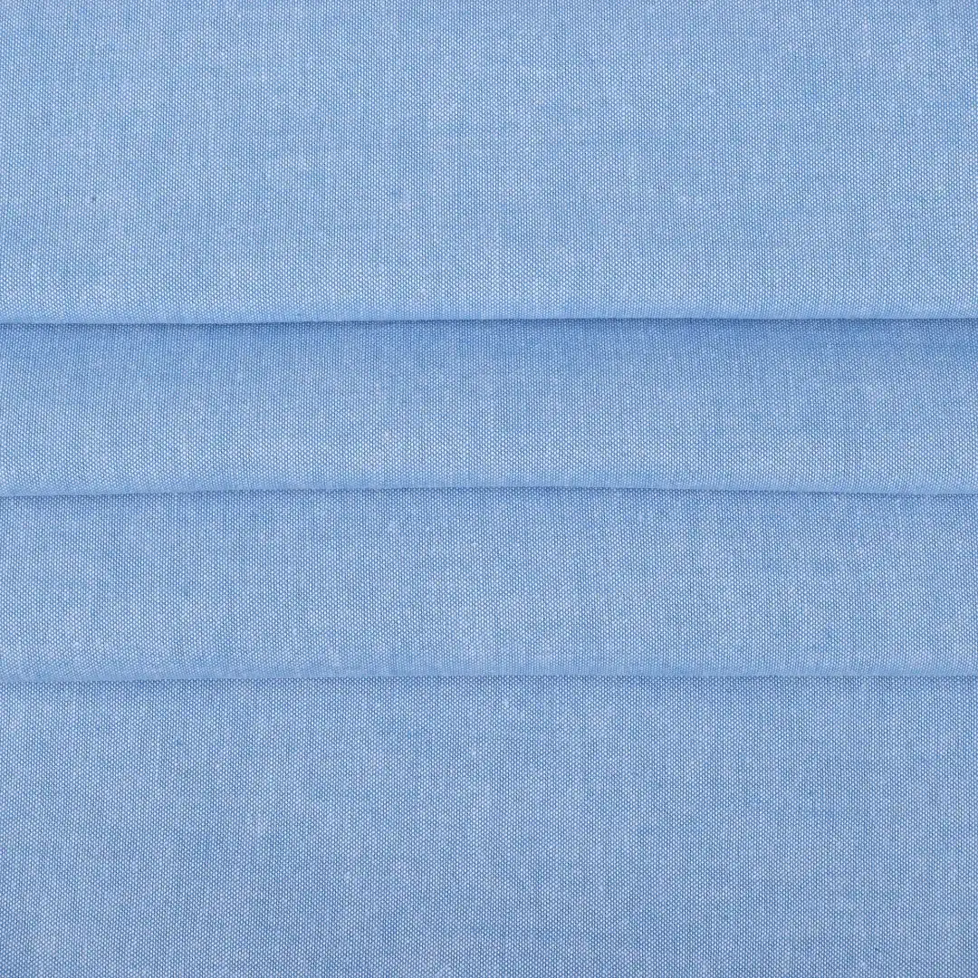 Bangladesh Fabric for Shirt,Crop Top,Skirt Cotton Canvas Natural Woven Fabric BCI Cotton Blue color buy from Bangladesh wholesaler bulk order at wholesale price free worldwide shipping Alibaba
