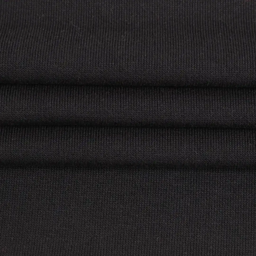 Bangladesh Fabric for Hoodie,Sweatshirt,Jacket Fleece Knit Fabric Polyester Cotton Black color buy from Bangladesh wholesaler bulk order at wholesale price free worldwide shipping Alibaba