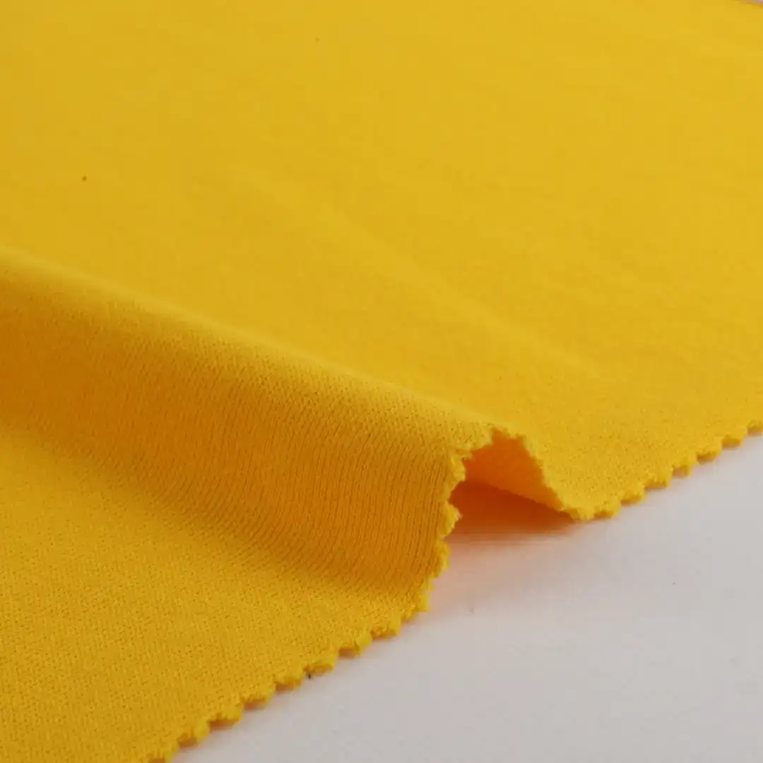 Bangladesh Fabric for Sweatshirt,Jogger,Loungewear French Terry Knit Fabric Cotton Polyester Yellow color buy from Bangladesh wholesaler bulk order at wholesale price free worldwide shipping Alibaba