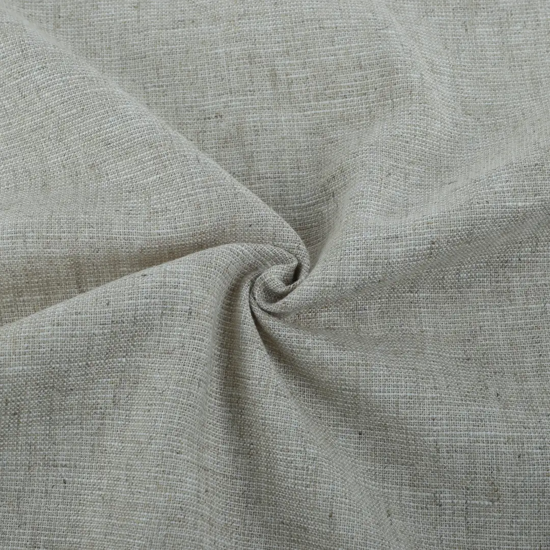 Bangladesh Fabric for Shirt,Crop Top,Skirt,Over Shirt Linen/Rayon Plain Natural Woven Fabric Linen Viscose Brown color buy from Bangladesh wholesaler bulk order at wholesale price free worldwide shipping Alibaba