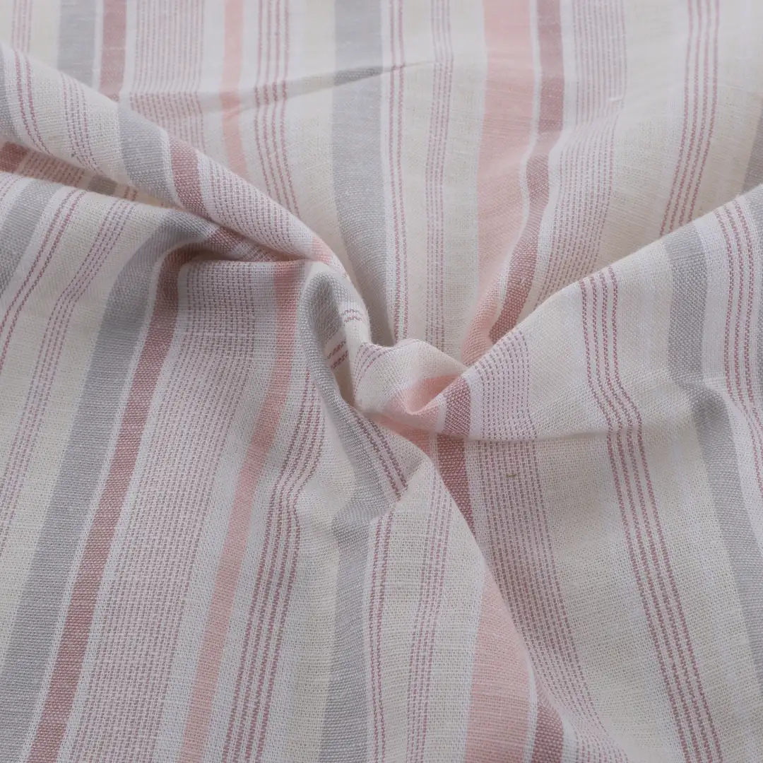 Bangladesh Fabric for Shirt,Crop Top,Skirt,Over Shirt Linen/Cotton Plain Natural Woven Fabric Cotton Linen Multi Color color buy from Bangladesh wholesaler bulk order at wholesale price free worldwide shipping Alibaba