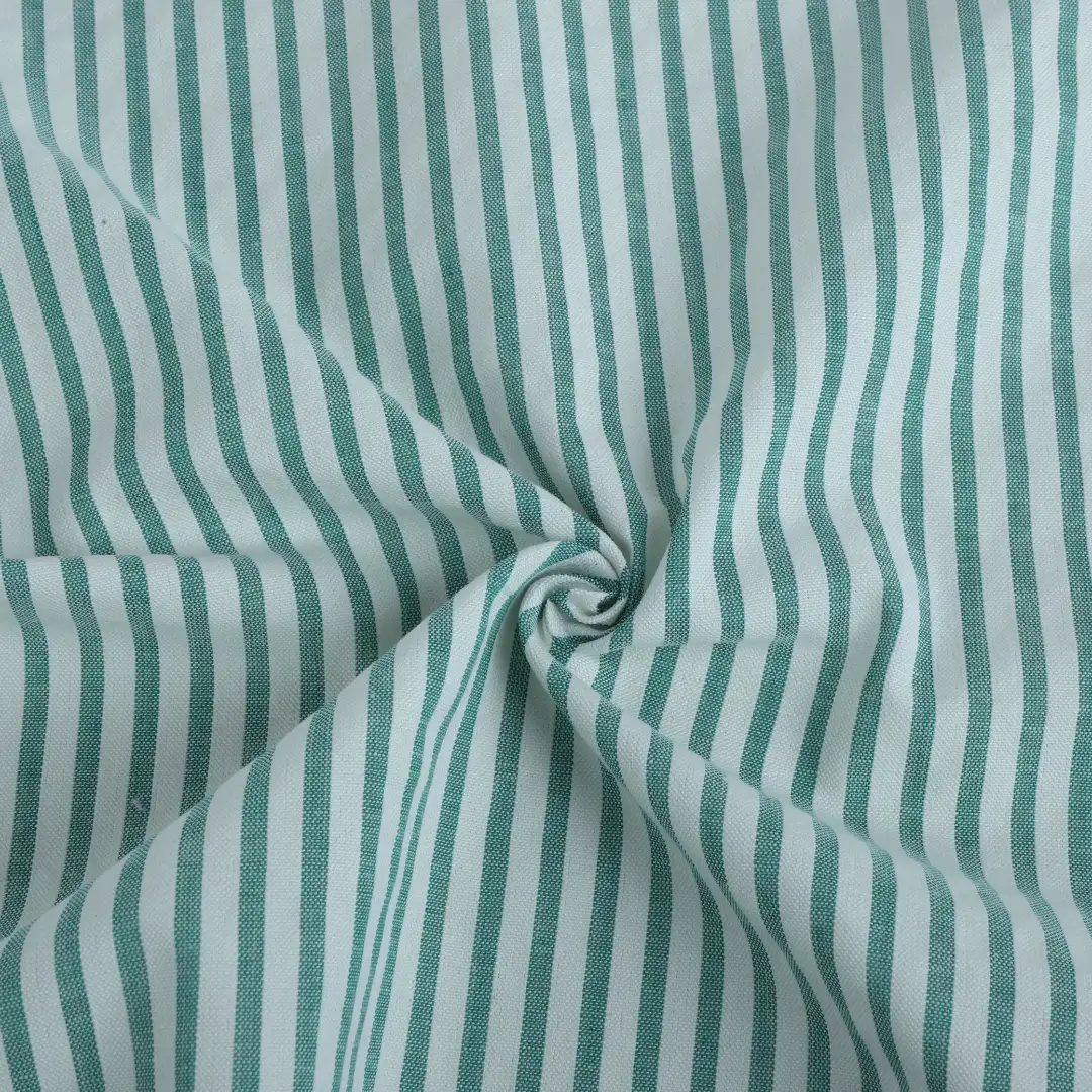 Bangladesh Fabric for Over Shirt,Skirt,Crop Top  Cotton Seersucker Natural Woven Fabric Organic Cotton White and Green color buy from Bangladesh wholesaler bulk order at wholesale price free worldwide shipping Alibaba
