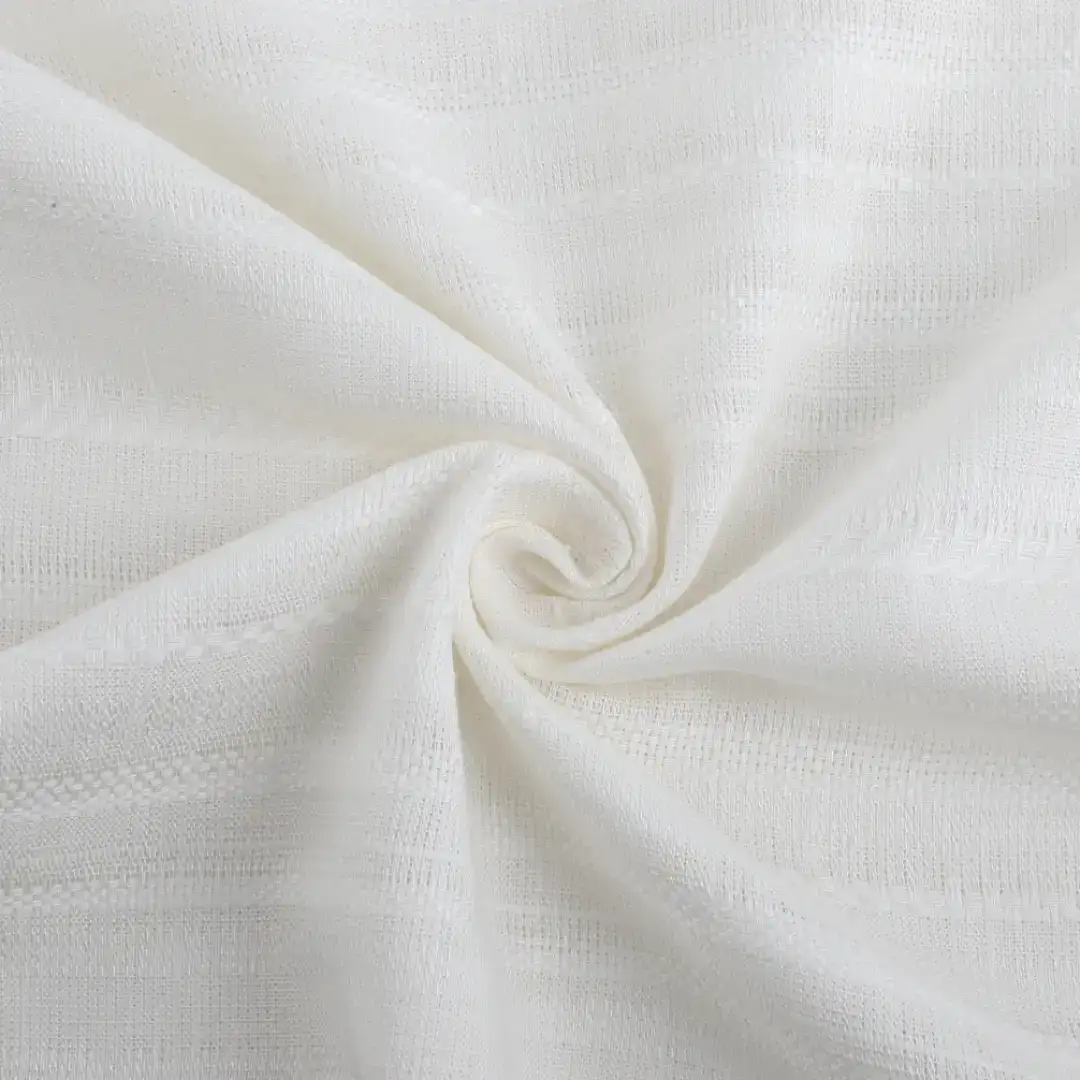 Bangladesh Fabric for Shirt,Crop Top,Skirt Cotton Dobby Natural Woven Fabric Viscose Cotton Off White color buy from Bangladesh wholesaler bulk order at wholesale price free worldwide shipping Alibaba