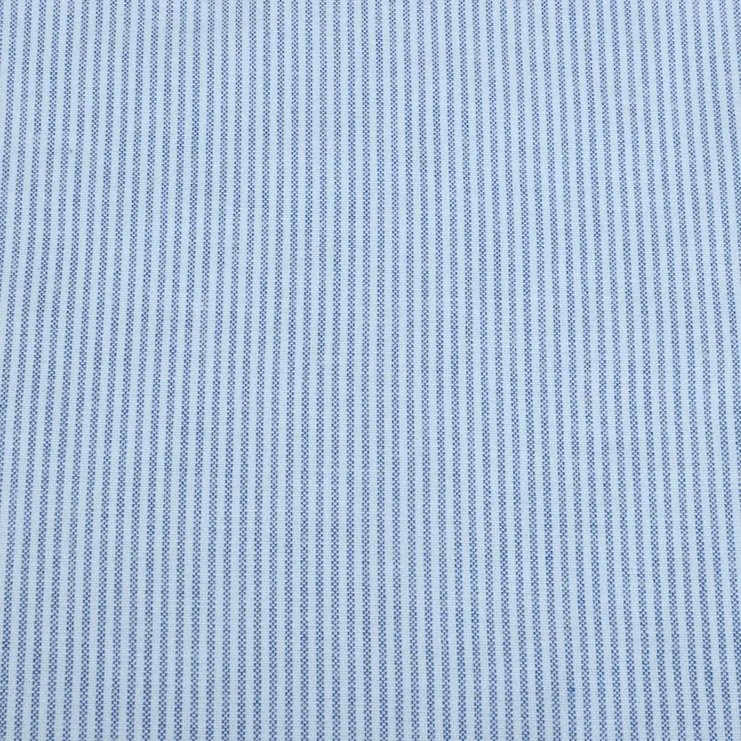 Bangladesh Fabric for Blouse,Skirt,Crop Top Cotton Poplin Natural Woven Fabric Cotton White Blue color buy from Bangladesh wholesaler bulk order at wholesale price free worldwide shipping Alibaba