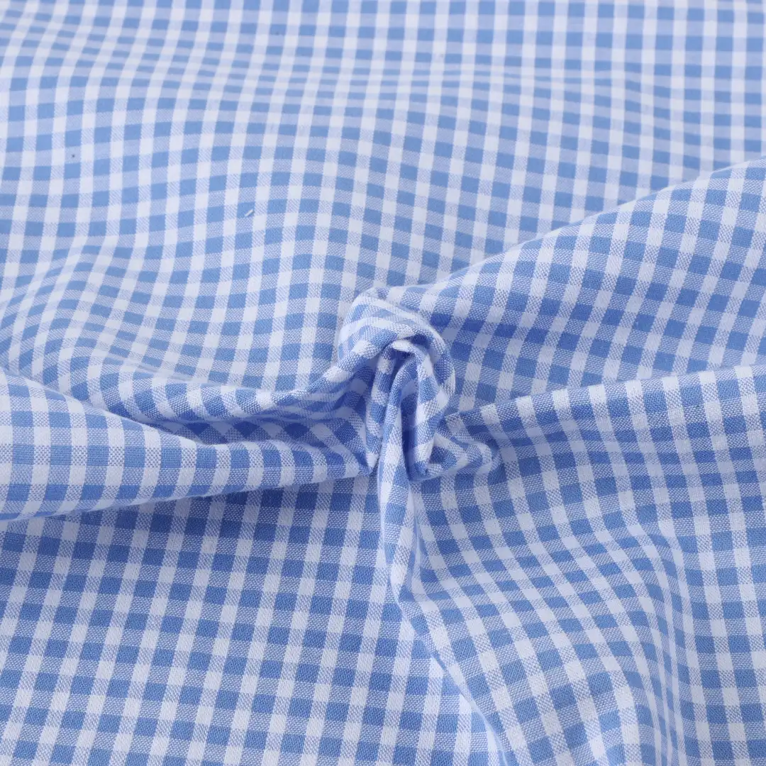 Bangladesh Fabric for Over Shirt,Skirt,Crop Top  Cotton Seersucker Natural Woven Fabric Cotton White And Blue color buy from Bangladesh wholesaler bulk order at wholesale price free worldwide shipping Alibaba