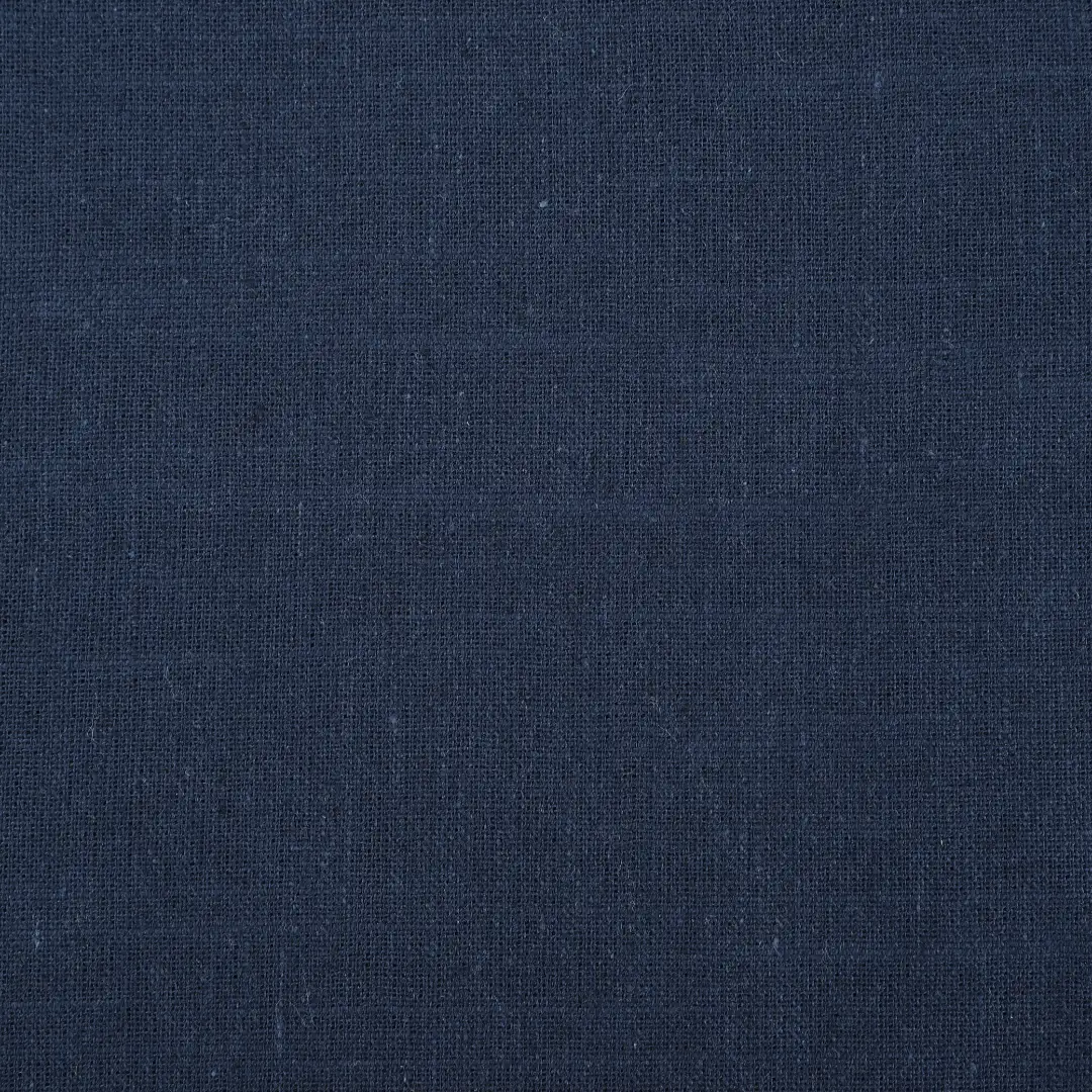 Bangladesh Fabric for Shirt,Crop Top,Skirt,Over Shirt Linen/Cotton YD Plain Natural Woven Fabric Cotton Linen Tencel Dark Navy color buy from Bangladesh wholesaler bulk order at wholesale price free worldwide shipping Alibaba