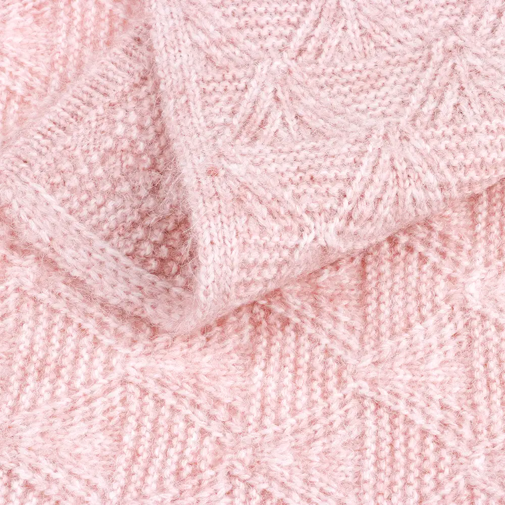 China Yarn for Dresses (Cardigan Open) (Sweater),Crop Top Pullover (Sweater) Air Spun Yarn Fancy Yarn Nylon Recycled Polyester Wool pink color buy from China wholesaler bulk order at wholesale price free worldwide shipping Alibaba