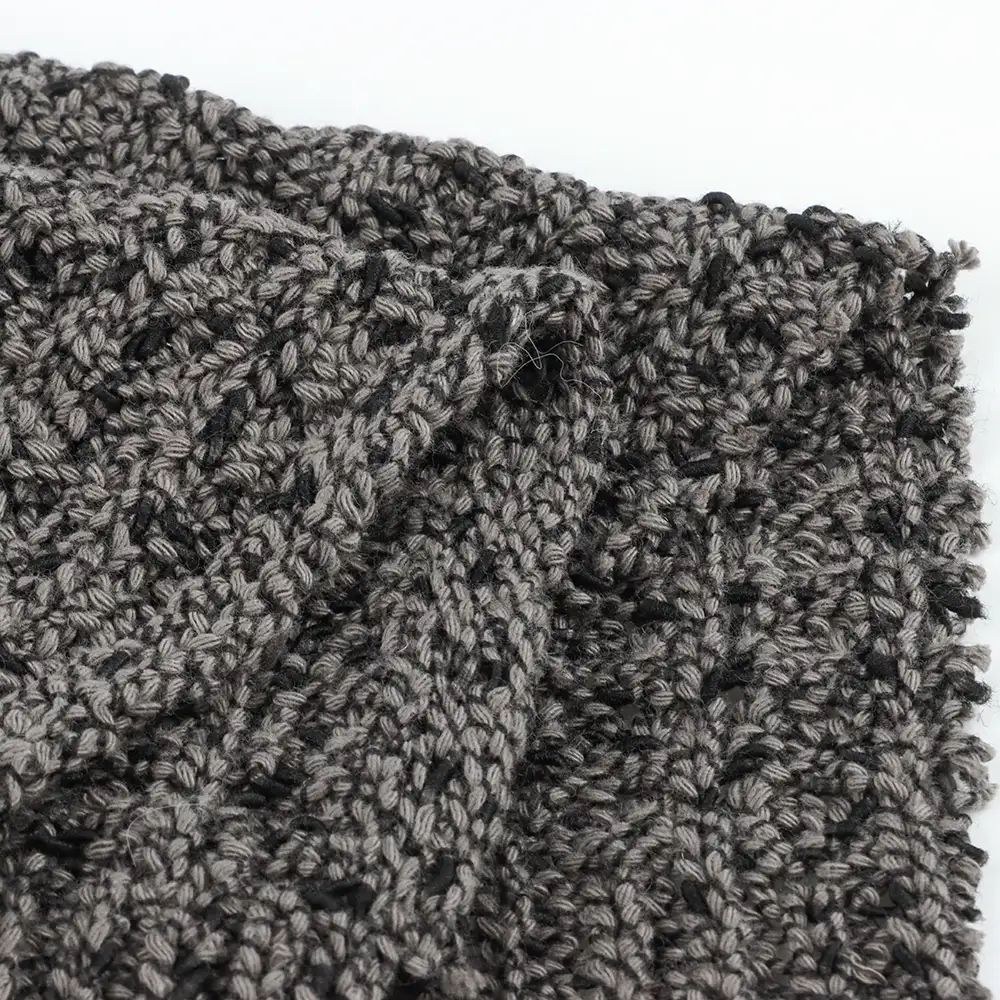 China Yarn for Dresses (Cardigan Open) (Sweater),Crop Top Pullover (Sweater) Tubular Tape Yarn Fancy Yarn Cotton Polyester black grey color buy from China wholesaler bulk order at wholesale price free worldwide shipping Alibaba