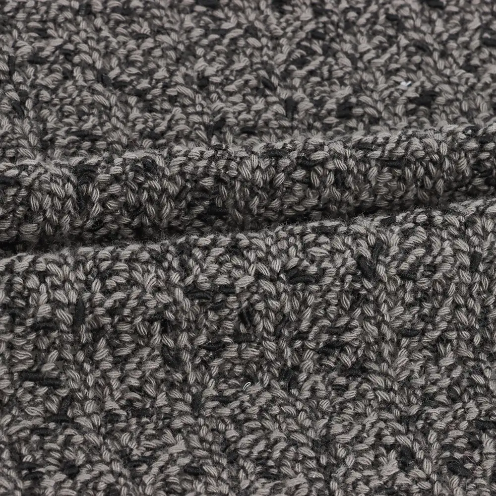 China Yarn for Dresses (Cardigan Open) (Sweater),Crop Top Pullover (Sweater) Tubular Tape Yarn Fancy Yarn Cotton Polyester black grey color buy from China wholesaler bulk order at wholesale price free worldwide shipping Alibaba