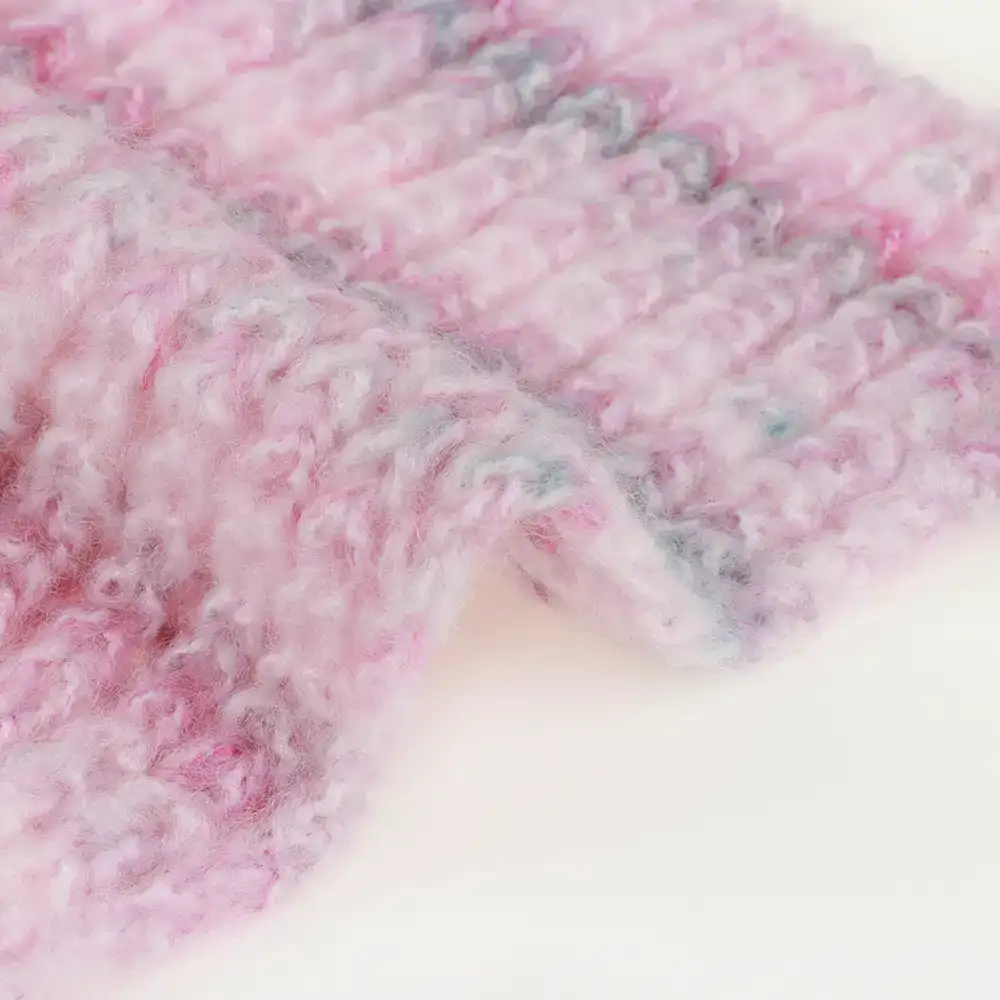 China Yarn for Dresses (Cardigan Button) (Sweater),Ladies Vest (Sweater)  Mossy Yarn Fancy Yarn Acrylic Recycled Polyester SPACE DYED color buy from China wholesaler bulk order at wholesale price free worldwide shipping Alibaba