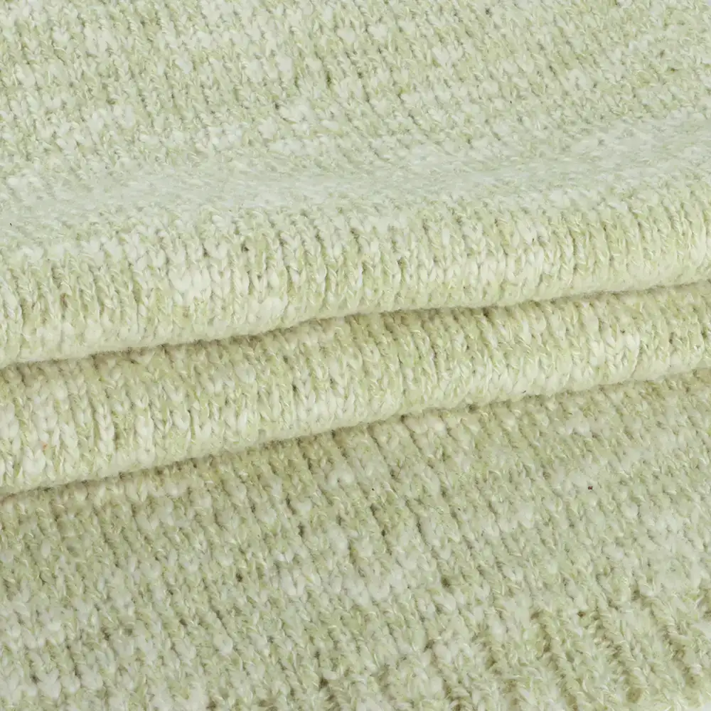 China Yarn for Ladies Vest (Sweater),Crop Top Pullover (Sweater),Dresses (Cardigan Button) (Sweater) Slub Yarn Fancy Yarn Cotton Polyester LT GREEN color buy from China wholesaler bulk order at wholesale price free worldwide shipping Alibaba